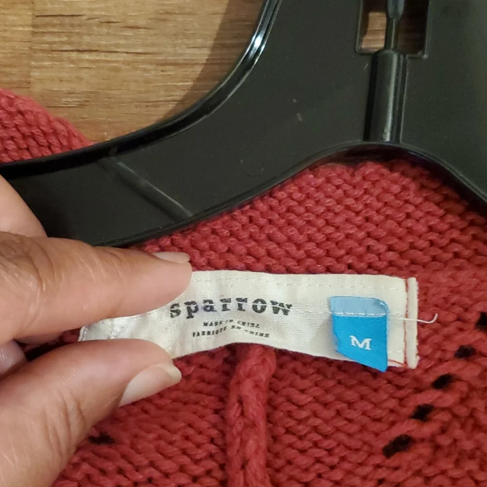 Anthropologie  Sparrow  crochet cardigan - Picture 11 of 11